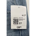 Forever 21  Blue Women's Denim Baggy Butterfly Low Rise Wide Straight Jeans - 27 Photo 2