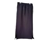Athleta Pura Vida Black Drawstring Maxi Skirt Women’s Size XS Photo 5