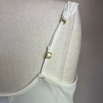 Flora by Floral Nikrooz Satin & Chiffon Lace Babydoll Slip Chemise Sz Large Photo 4