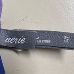 Aerie  Strappy Purple Striped Bikini Top - Size Small - EUC Photo 3