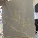 FINAL MARKDOWN Elegant Lace vintage Bridal Veil White Photo 0