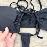 Matte Collection black cut out one piece bikini size M. Photo 5