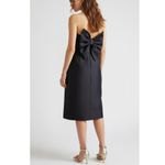 Anthropologie HUTCH x Slim Bow-Back Midi Dress, Black, 6 (US) Photo 3