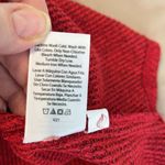 Time & Tru szM red and black marbled thermal long sleeve cowl neck sweater EUC Size M Photo 6