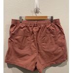 Madewell High Waist Dusty Rose Pink Camp Pockets Shorts Photo 4
