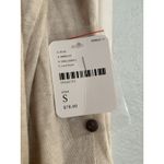 Free People Beach Matilda Mini Dress Small Natural Ivory Long Sleeve Linen NWT Photo 5