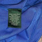 Ralph Lauren LAUREN Blue Sleeveless Ruffle V Neck Top Women's Size 1X Photo 7