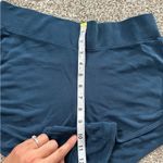 Athleta  Blue Teal Short Shorties Athleticwear Athleisure Comfy Casual Workout Photo 5