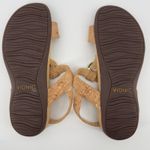 Vionic Farra Embellished Sandal Gold Cork Women 9.5 Adjustable Straps Comfort Photo 6