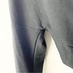 LOTUS EATERS Black Daffodil High Neckline Side Rear Slits Long Sleeve Top Small Photo 11