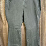 Torrid  Perfect Slim Boot Super Soft Mid-Rise Jean Olive Green 22 Short NWOT Photo 0