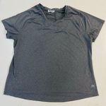 Aeropostale Sport Women's Short Sleeve T-Shirt Gray V-Neck 1X Photo 7