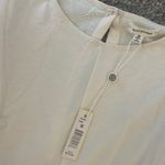 Max Studio Crème Jumpsuit With Waist Tie Photo 0