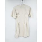 Theory Cream Corset Tee Short Sleeve Crewneck Mini Dress Size P NWT Photo 4
