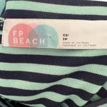 Free People  Striped Mock Neck Mini Dress Photo 5