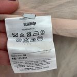 Valentino paneled mini skirt pastel green pink multicolor linen 4 Photo 6