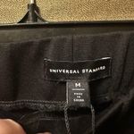 Universal Standard NWT  Skinny Ponte Pant With Stripe Size Medium Black/Red Photo 3