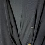 Brooks Brothers  Women’s Navy Twist Front Fit & Flare Dress Size L Long Sleeve Photo 6