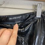 BLANK NYC NWT  Front Split Faux Leather Pencil‎ Skirt Black Size 27/S Photo 2
