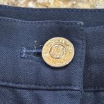 St. John Sport Navy Blue stretch Ponte xdress Pants Size 12 5 pocket style Photo 4