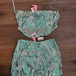 Pretty Little Thing Blue Sequin Skirt Set Photo 0