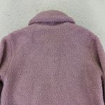 Elodie Plush Fleece Teddy Coat Jacket Dusty Rose Pink Women's Medium Photo 8