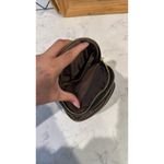 INICAT Crossbody Sling Bags Fanny Packs Leather Chest Bag black minimalist Photo 9