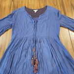 Anthropologie Holding Horses Ombré Dip Dye Tassel knee length Dress size 0 Photo 14