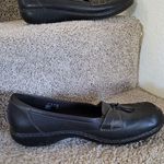 Clarks Womens Leather Loafers Size 10 Photo 10