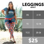 LuLaRoe  Valentine's leggings‎ One Size (D5) Photo 3