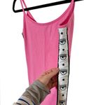Chiara Ferragni Logomania Eye Tank Dress in Sachet Pink Size L Photo 6