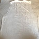 Wink Let’s Flamingo Loose Fitting White Tank Top Yellow Size undefined Photo 4