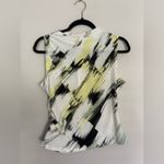 Calvin Klein NWT printed sleeveless Dress Tank Top blouse Small Photo 1