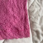 Frederick's of Hollywood Fredrick’s of Hollywood Size Medium Elegant Pink Lace Babydoll Camisole Top Y2K Photo 4