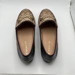 Coach NWB  Haley Loafer brown logo size 8 women’s flat slip on loafer leather Photo 7