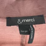 & Merci pantsuit jumpsuit L dusty pink 1pc wide leg utility casual rayon Size L Photo 1