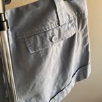 Rubbish Linen grey shorts junior’s Women’s size 7 gray coastal nautical neutral minimal Photo 7