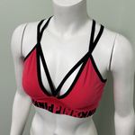 PINK - Victoria's Secret PINK VS Cool & Comfy Strappy Bralette Medium Neon Candy Coral Photo 3