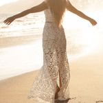 Lace Skirt & Crop Top Set‎ White Size L Photo 6