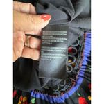 Farm Rio Georgette maxi floral long sleeved v neck dress size Petite Small Photo 13