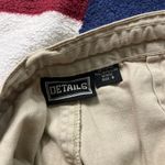 Y2k Details cargo khaki long midi skirt utility grunge adjustable drawstring Photo 4