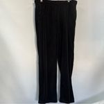 Hue Two piece large  Black velour Plush suit two piece zip up hoodie pant set Photo 10