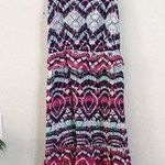 Mossimo Supply Co Pink Tye Dye Casual Spring Summer Sun Dress, Small, Colorful Photo 0