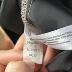 Eloquii size 14 Metallic Faux Leather Trouser pant gold Photo 12