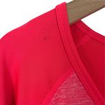 Champion  Duo Dry Neon Coral Pink Long Sleeve Workout Top Shirt Size XL Photo 3