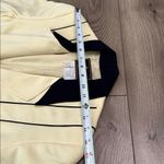 Fendi  Vintage Retro Double Breasted Black And Yellow Blazer‎ Size 8 Photo 11