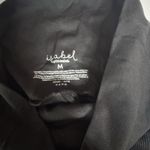 Seamless Black Maternity, Ribbed Biker Shorts Medium Pregnancy Photo 6