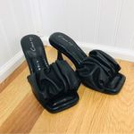 Circus by Sam Edelman CIRCUS by Sam Edelman Slade Black Slide Heel Sandal Square Toe Size 5.5 New Photo 1