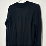 Lululemon  Merino Wool Cardigan Blissful Zen Sweater Size 4 Small Black Fall Photo 7