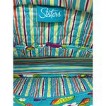 Longaberger Basket Sisters Summer Lovin' Tote Bag Purse Colorful Bright Stylish Photo 4